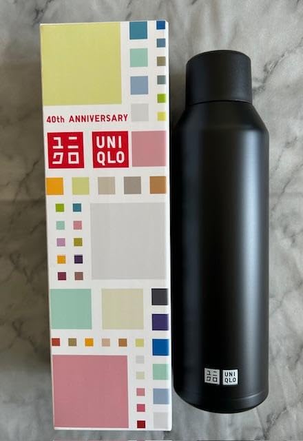 Amazon.co.jp: UNIQLO ユニクロ ステンレスボトル 水筒 ブラック 炭酸
